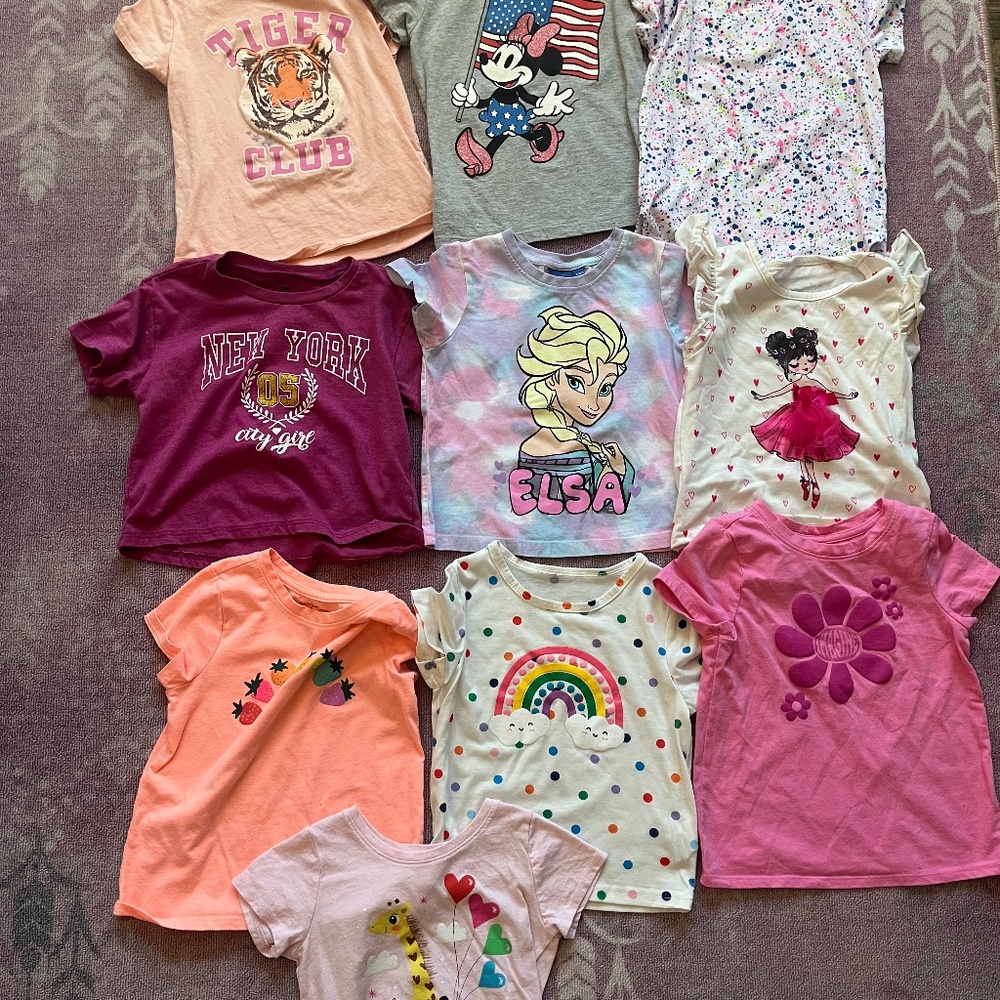 Bundle - Girls Size 4/5T Shirts